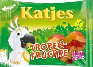 Katjes Tropefrukt mix 200g (bäst före 6-2025)