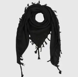 Palestina sjal, keffiyeh, Premium Svart