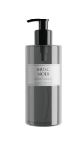 MUSC NOIR Lyxig flytande Svart tvål 300ml