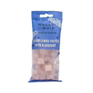 Vingummi med Fläderblom och Blåbär (57 gr.) - Wally & Whiz Vegan