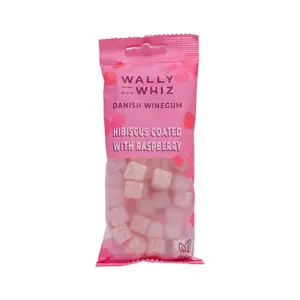 Vingummi med Hibiskus och Hallon (57 gr.) - Wally & Whiz Vegan