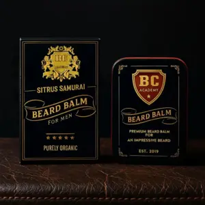 BC Academy Organisk skäggbalsam - Sitrus Samurai - 55 ml